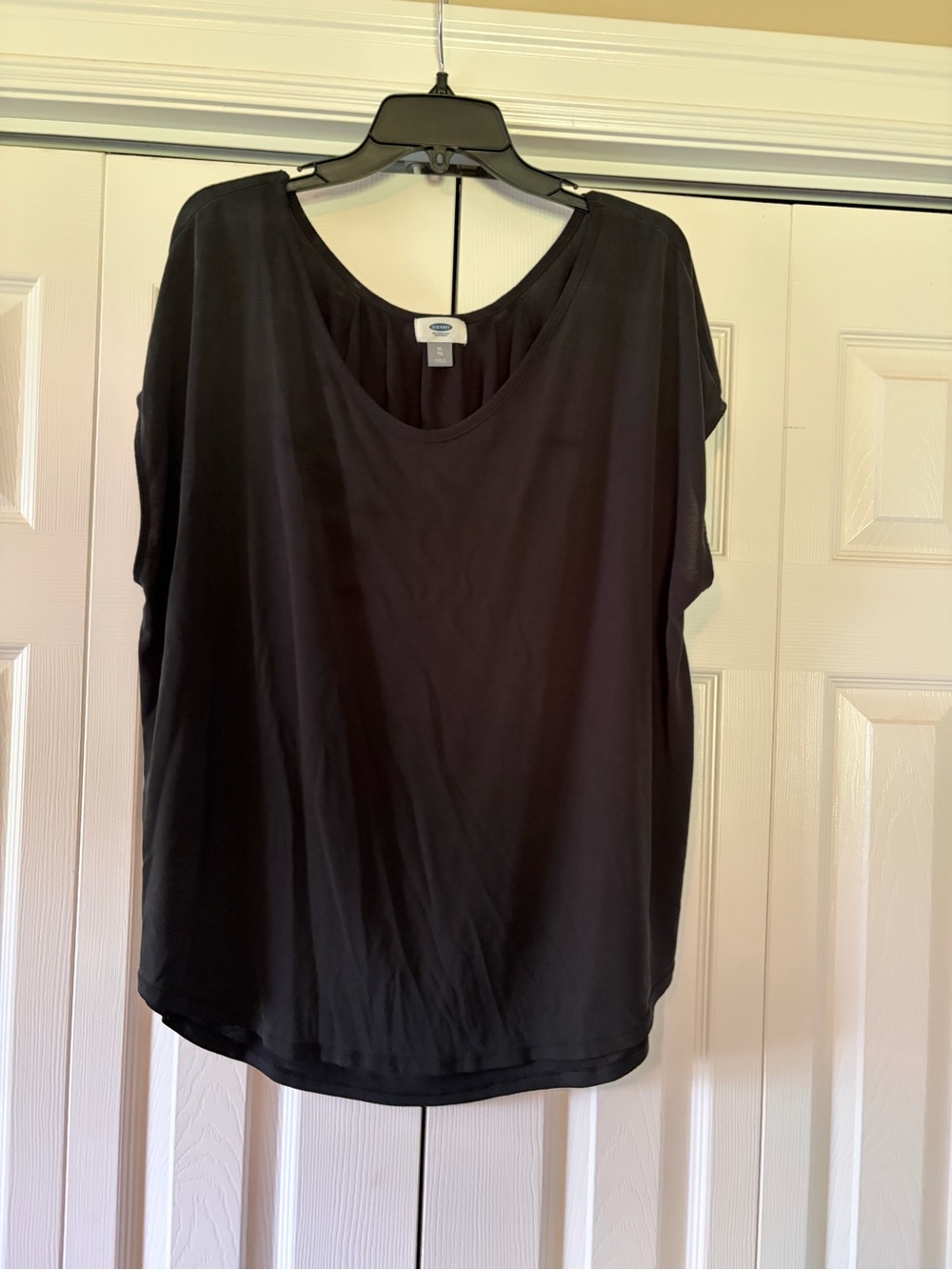 Old Navy Grey  Scoop Neck Dolman Sleeve Top